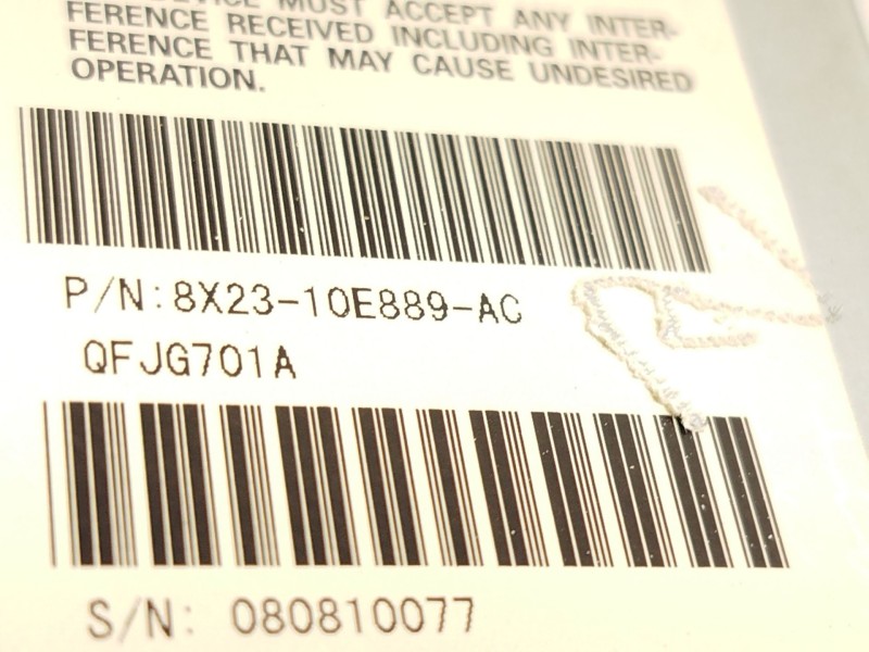 Recambio de pantalla multifuncion para jaguar xf i (x250) 2.7 d referencia OEM IAM 8X2310E889AC  