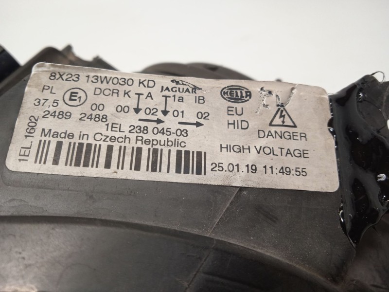 Recambio de faro izquierdo para jaguar xf i (x250) 2.7 d referencia OEM IAM 8X2313W030KD  1EL23804503