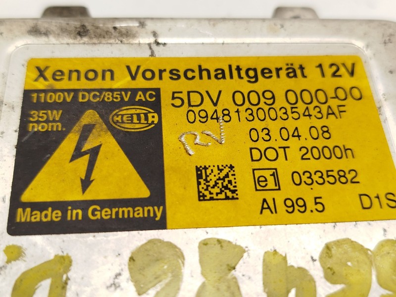 Recambio de centralita faros xenon para jaguar xf i (x250) 2.7 d referencia OEM IAM 5DV00900000  