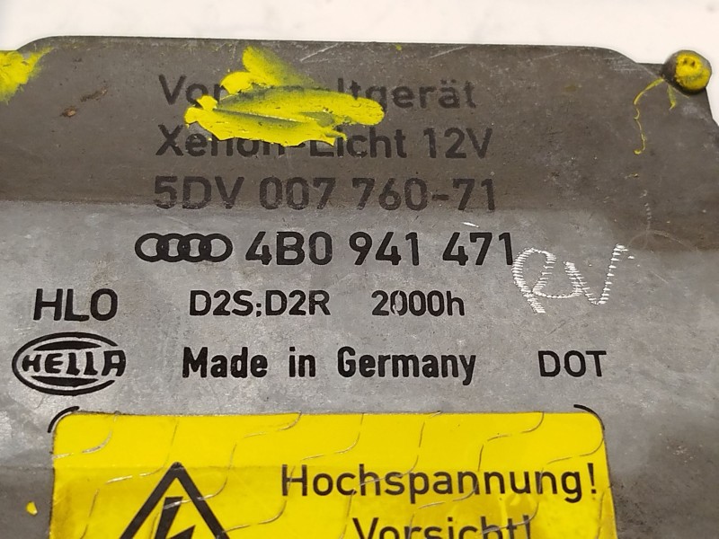 Recambio de centralita faros xenon para audi allroad c5 (4bh) 2.5 tdi quattro referencia OEM IAM 4B0941471  5DV00776071