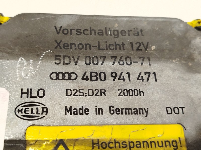 Recambio de centralita faros xenon para audi allroad c5 (4bh) 2.5 tdi quattro referencia OEM IAM 4B0941471  5DV00776071