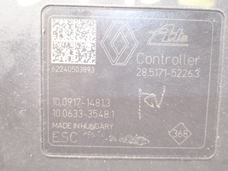 Recambio de abs para dacia sandero iii 1.0 tce 90 referencia OEM IAM 476600929R 28517152263 10022025314