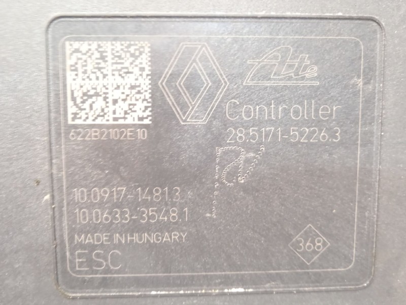 Recambio de abs para dacia sandero iii 1.0 tce 90 referencia OEM IAM 476600929R 28517152263 10022025314