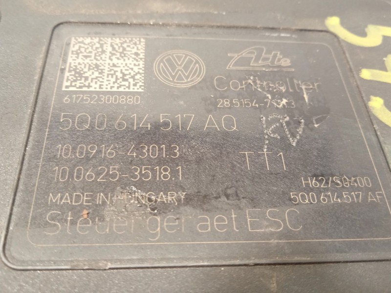 Recambio de abs para skoda octavia lim. (5e3) ambition referencia OEM IAM 5Q0614517AQ 10091643013 10022009014