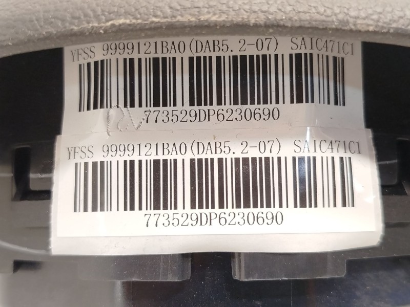 Recambio de kit airbag para mg mg zs suv (azs1) 1.5 vti referencia OEM IAM 10321391 11536352 SAIC471C1