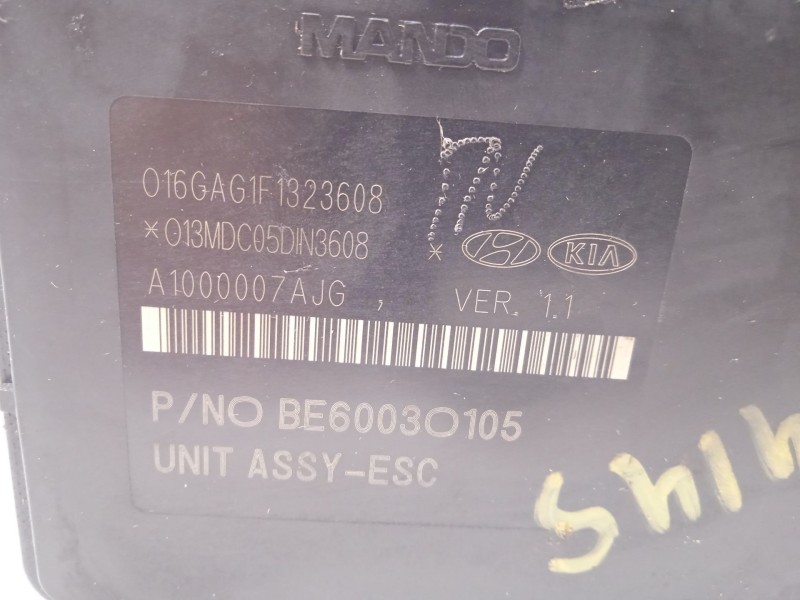 Recambio de abs para hyundai ix35 classic 2wd referencia OEM IAM 589202Y620 BE60030105 80BH60130101