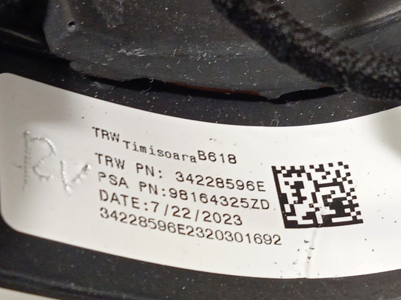 Recambio de volante para citroën c3 iii (sx) 1.2 puretech 82 referencia OEM IAM 98164325ZD  