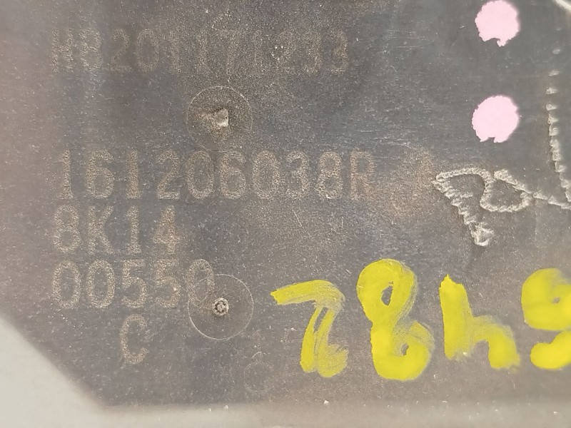 Recambio de caja mariposa para renault clio iv (bh_) 0.9 tce 90 referencia OEM IAM 161206038R  