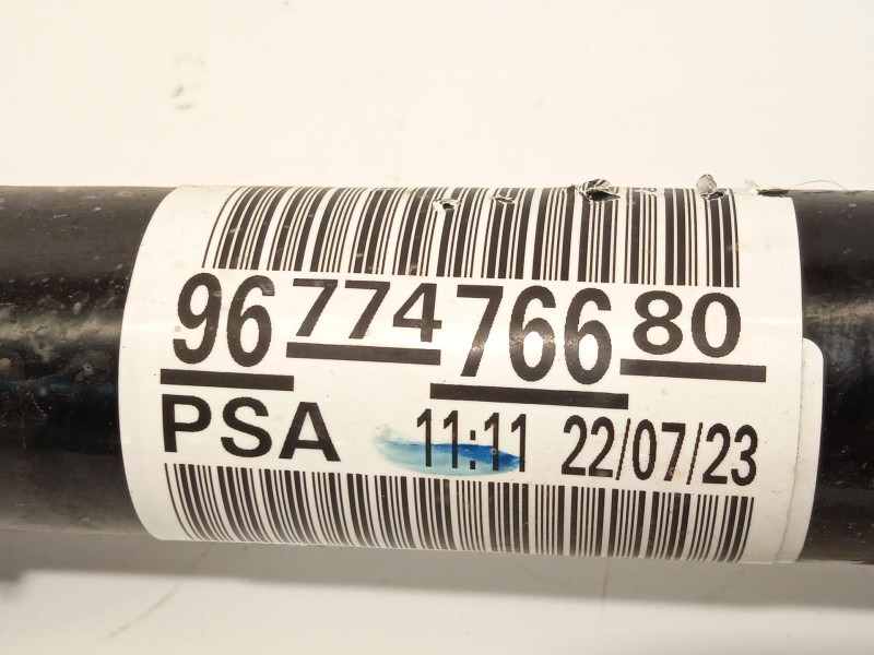 Recambio de transmision delantera derecha para citroën c3 iii (sx) 1.2 puretech 82 referencia OEM IAM 9677476680  