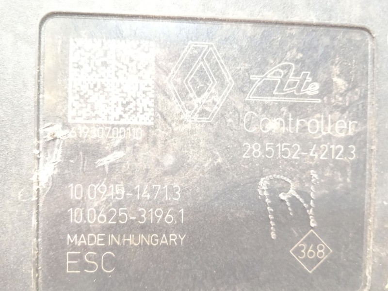 Recambio de abs para dacia lodgy ambiance referencia OEM IAM 476600078R 28515242123 10022006554