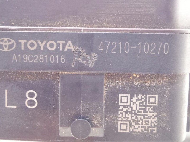 Recambio de abs para toyota c-hr (_x1_) 1.8 hybrid (zyx10_, zyx11_) referencia OEM IAM 4721010040  