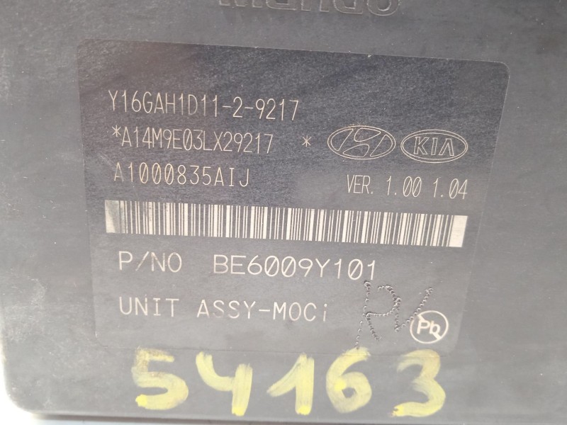 Recambio de abs para hyundai tucson (tl, tle) 1.6 crdi referencia OEM IAM 58920D7560 BE6009Y101 BH6014Y151