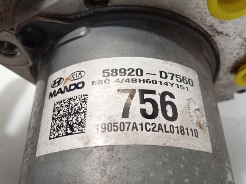 Recambio de abs para hyundai tucson (tl, tle) 1.6 crdi referencia OEM IAM 58920D7560 BE6009Y101 BH6014Y151