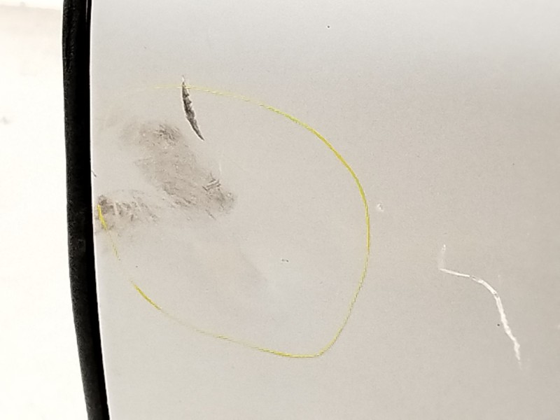 Recambio de puerta trasera izquierda para volkswagen sharan (7m8, 7m9, 7m6) 2.0 referencia OEM IAM 7M3833021F  