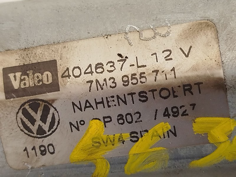 Recambio de motor limpia trasero para volkswagen sharan (7m8, 7m9, 7m6) 2.0 referencia OEM IAM 7M3955711  404637