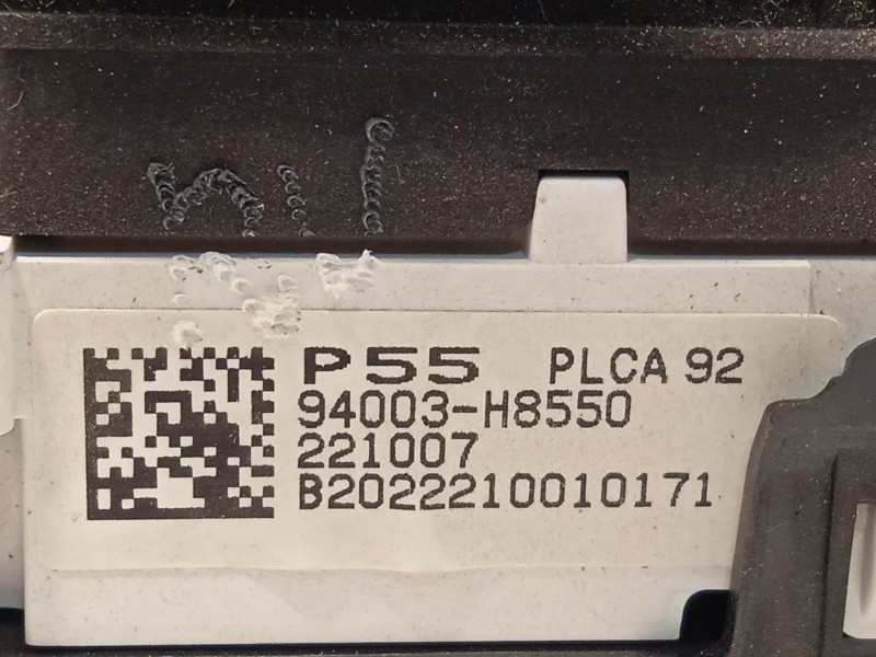 Recambio de cuadro instrumentos para kia rio iv (yb, sc, fb) 1.2 cvvt referencia OEM IAM 94003H8550  