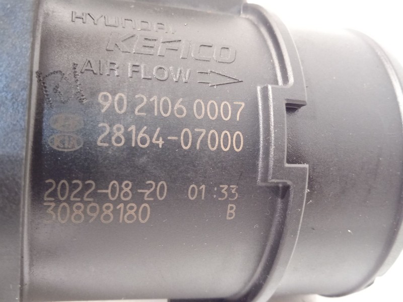 Recambio de caudalimetro para kia rio iv (yb, sc, fb) 1.2 cvvt referencia OEM IAM 2816407000  9021060007