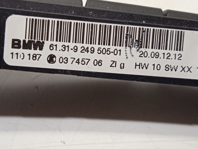 Recambio de mando multifuncion para bmw x1 (e84) sdrive 18 d referencia OEM IAM 9249505 61319249505 