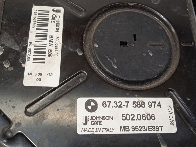 Recambio de electroventilador para bmw x1 (e84) sdrive 18 d referencia OEM IAM 7588974 67327588974 