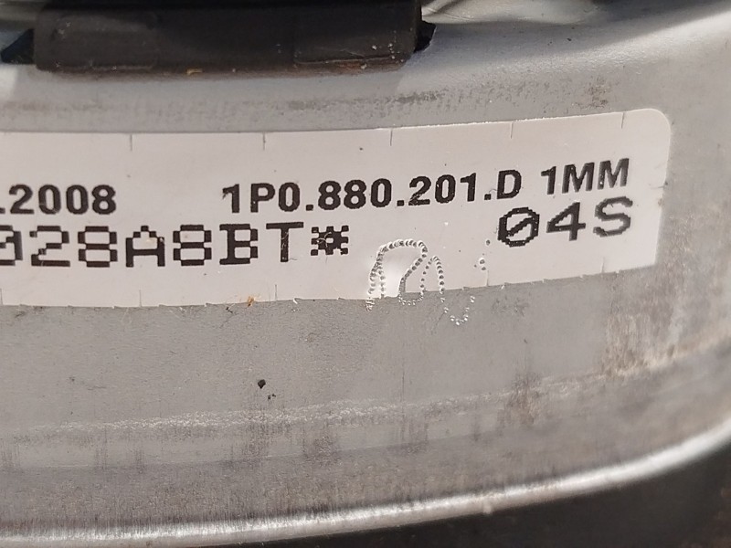 Recambio de airbag delantero izquierdo para seat leon (1p1) 1.9 tdi referencia OEM IAM 1P0880201D 1P0880201D1MM 