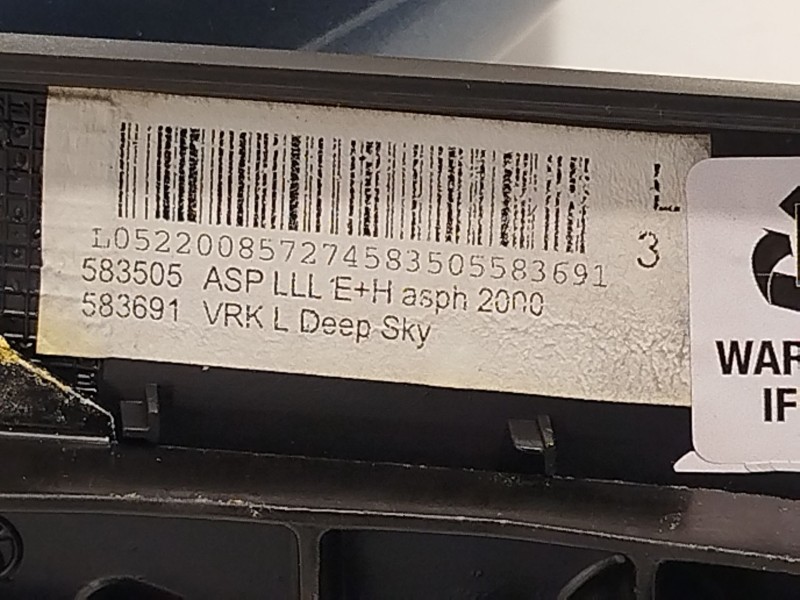 Recambio de retrovisor izquierdo para opel astra j (p10) 1.7 cdti (68) referencia OEM IAM 13308359  