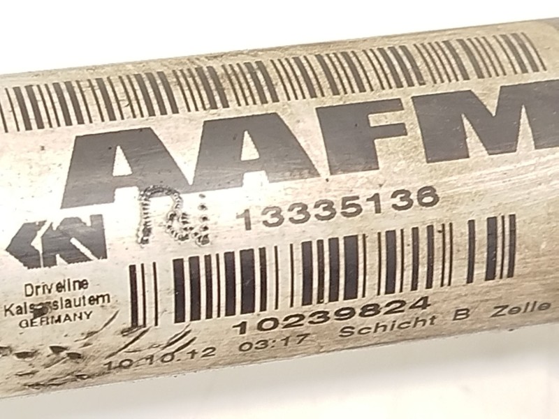 Recambio de transmision delantera derecha para opel astra j (p10) 1.7 cdti (68) referencia OEM IAM 13335136  