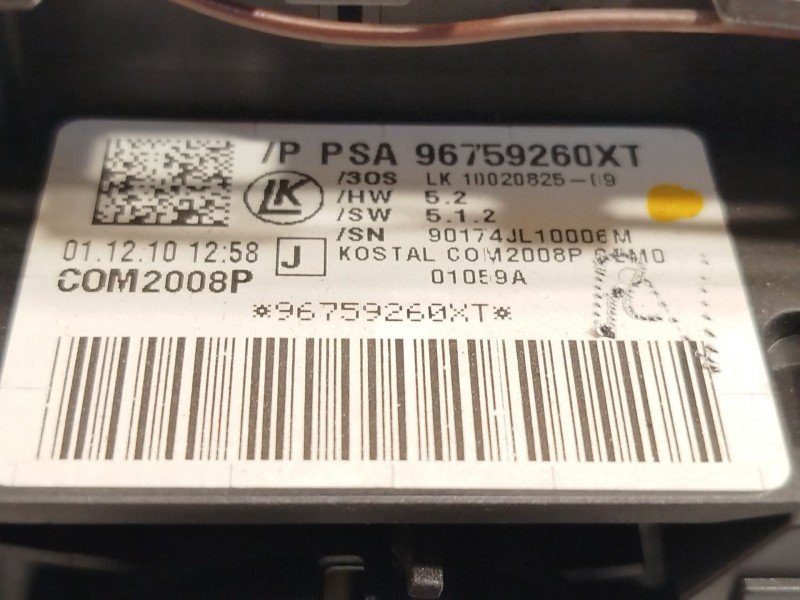 Recambio de mando intermitentes para peugeot 508 i (8d_) 2.2 hdi referencia OEM IAM 96759260XT 6243E0 98199449ZD