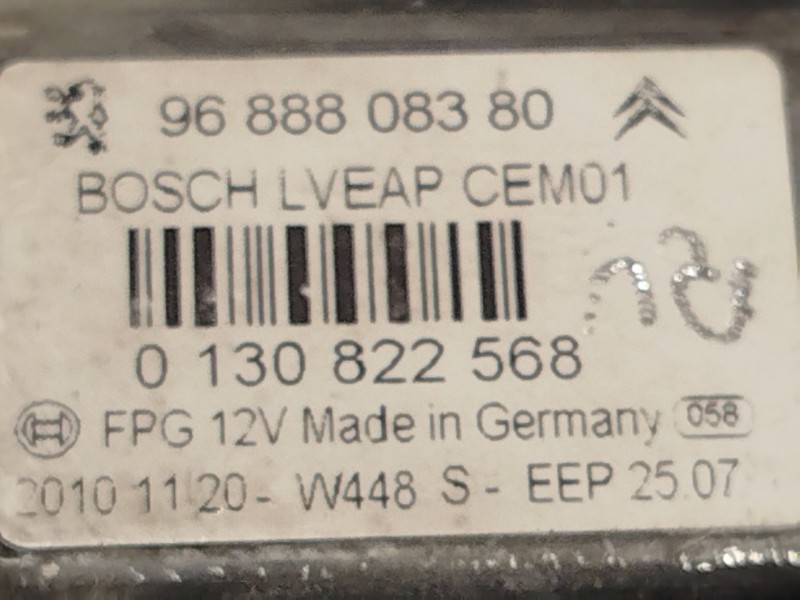 Recambio de elevalunas trasero derecho para peugeot 508 i (8d_) 2.2 hdi referencia OEM IAM 9686441280 9688808380 0130822568