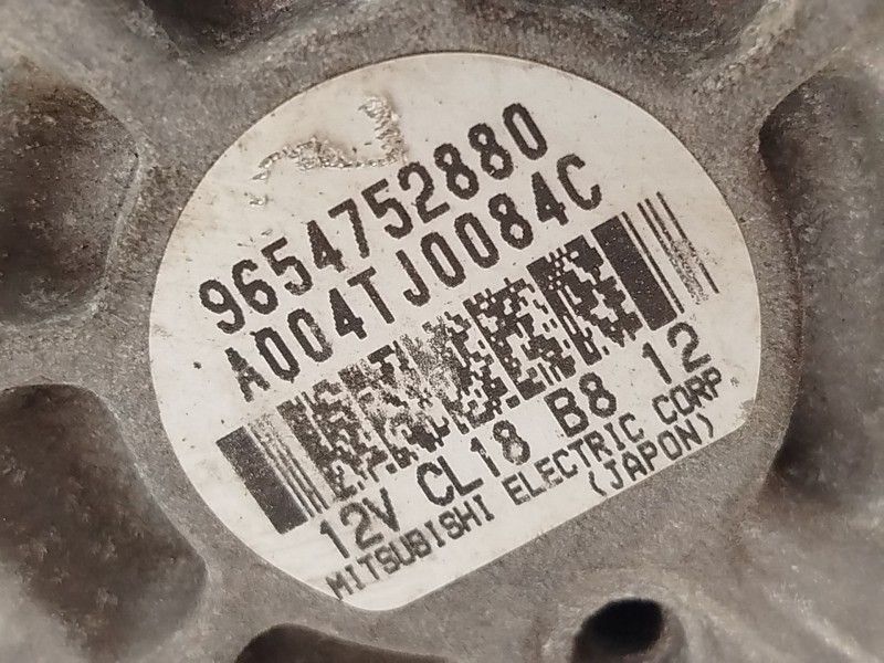 Recambio de alternador para citroën c5 iii (rd_) 2.2 hdi (rd4hth) referencia OEM IAM 9654752880  A004TJ0084C