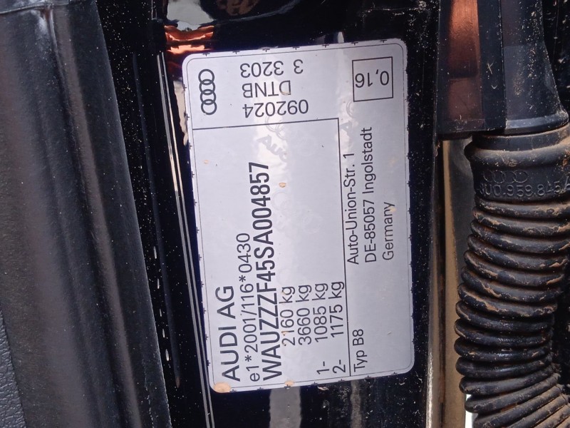 audi a4 b9 avant (8w5, 8wd) del año 2019