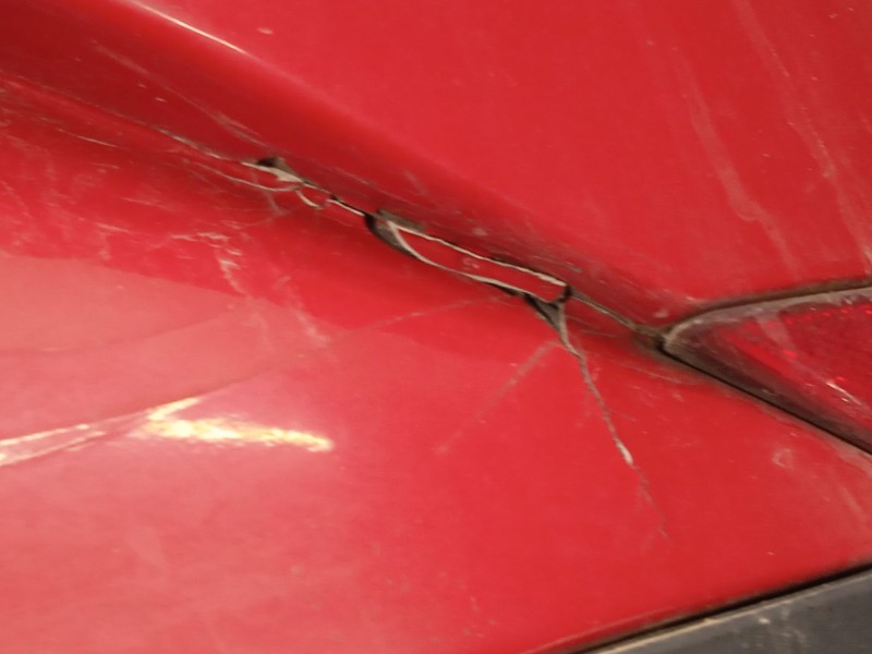 Recambio de paragolpes trasero para seat ibiza iv (6j5, 6p1) 1.2 referencia OEM IAM 6J3807421E 6J3807421EGRU 