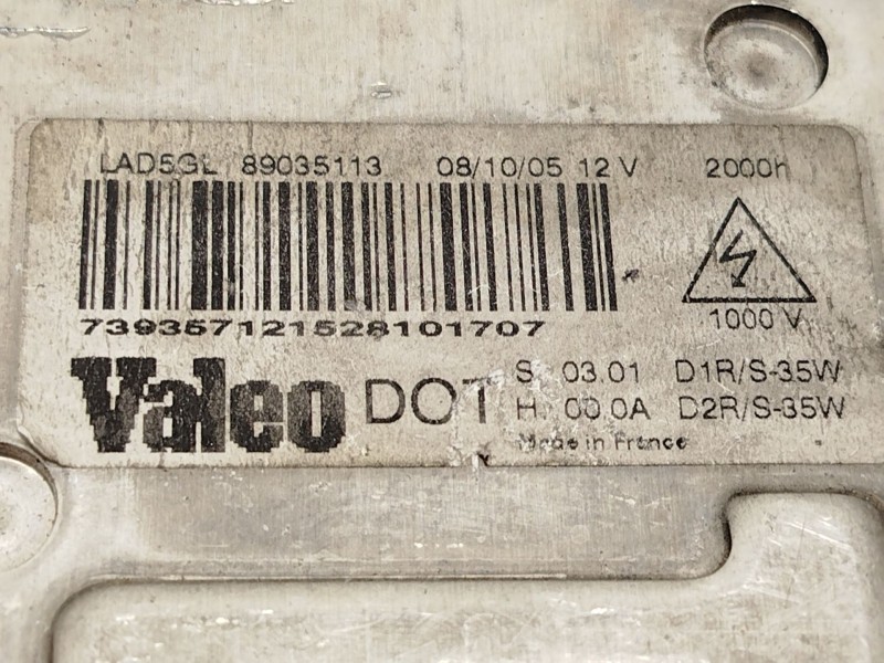 Recambio de centralita faros xenon para volvo s80 i (184) d5 referencia OEM IAM 89035113 30727205 