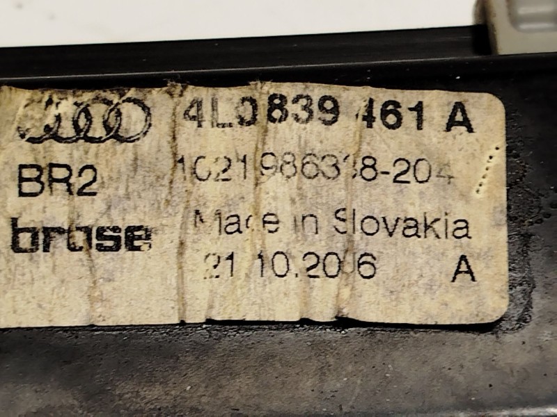 Recambio de elevalunas trasero izquierdo para audi q7 (4lb) 3.0 tdi quattro referencia OEM IAM 4L0839461A 4L0959801B 