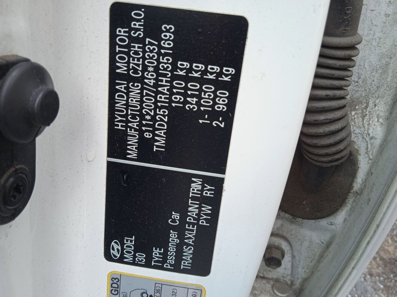 hyundai i30 (gd) del año 2017