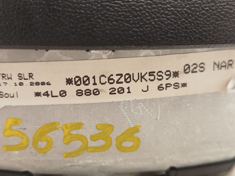 Recambio de airbag delantero izquierdo para audi q7 (4lb) 3.0 tdi quattro referencia OEM IAM 4L0880201J 4L0880201J6PS 