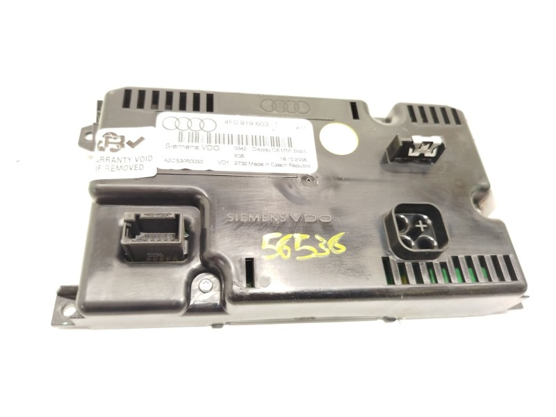 Recambio de pantalla multifuncion para audi q7 (4lb) 3.0 tdi quattro referencia OEM IAM 4F0919603  A2C53080033
