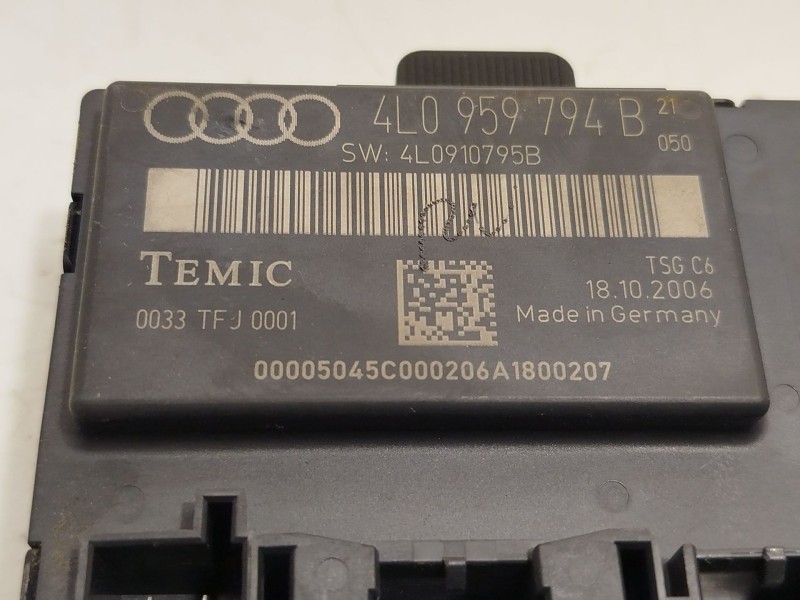 Recambio de centralita confort para audi q7 (4lb) 3.0 tdi quattro referencia OEM IAM 4L0959794B  