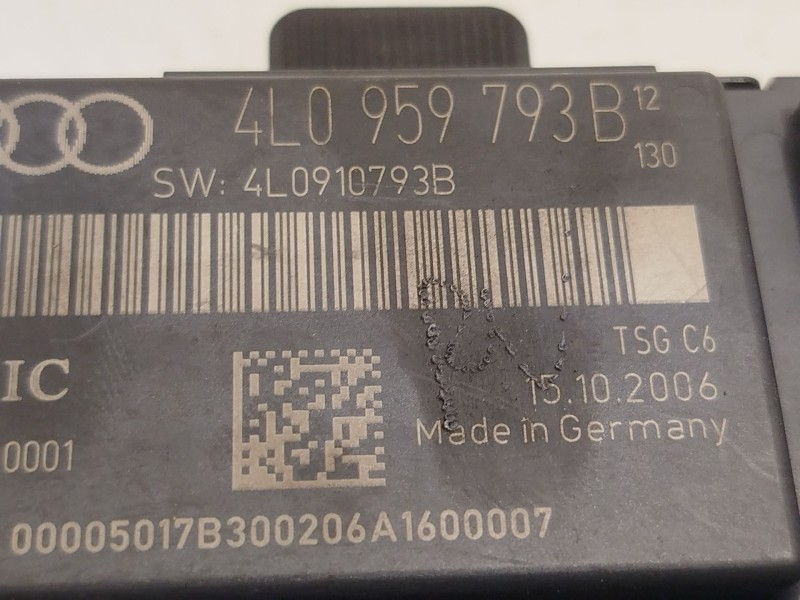 Recambio de centralita confort para audi q7 (4lb) 3.0 tdi quattro referencia OEM IAM 4L0959793B  