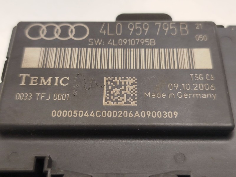 Recambio de centralita confort para audi q7 (4lb) 3.0 tdi quattro referencia OEM IAM 4L0959795B  
