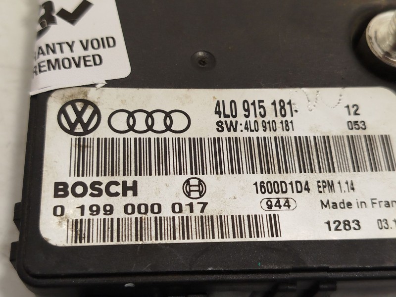 Recambio de modulo electronico para audi q7 (4lb) 3.0 tdi quattro referencia OEM IAM 4L0915181 4L0910181 0199000017