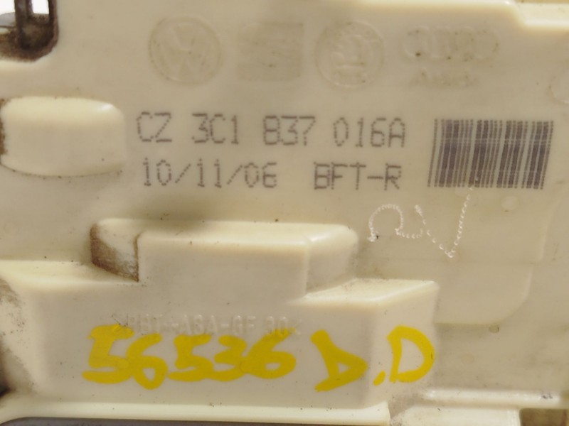 Recambio de cerradura puerta delantera derecha para audi q7 (4lb) 3.0 tdi quattro referencia OEM IAM 3C1837016A  