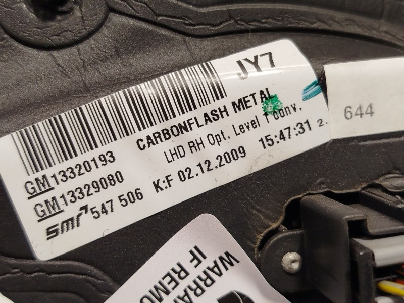 Recambio de retrovisor derecho para opel insignia a (g09) 2.0 cdti (68) referencia OEM IAM 13320193  