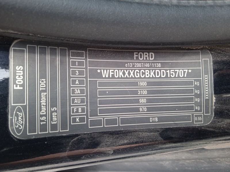 ford focus iii del año 2013