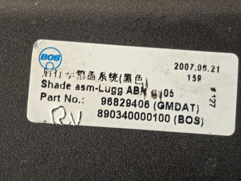 Recambio de bandeja trasera para opel antara a (l07) 2.0 cdti referencia OEM IAM 96829406 95937459 