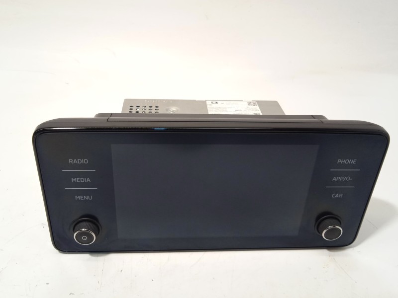 Recambio de sistema audio / radio cd para skoda kamiq (nw4) 1.0 tsi referencia OEM IAM 654035869K 654035869KIZY 