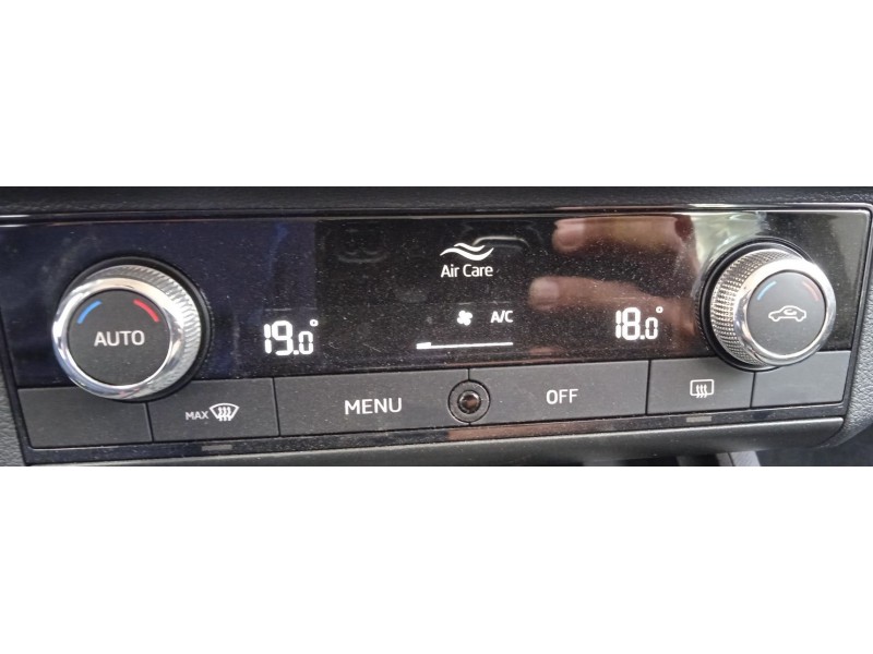 Recambio de mando climatizador para skoda kamiq (nw4) 1.0 tsi referencia OEM IAM 654907044F 654907044FIZY 5HB01370954