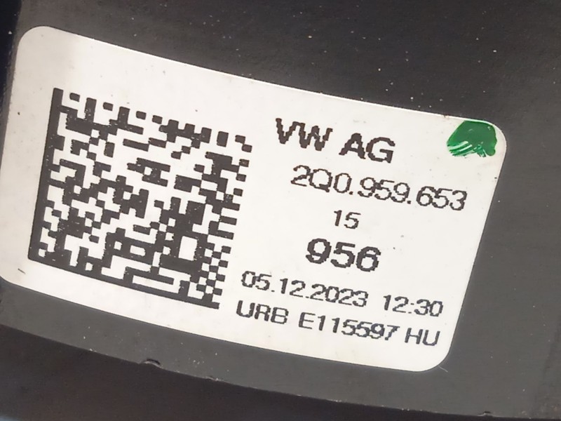 Recambio de anillo airbag para skoda kamiq (nw4) 1.0 tsi referencia OEM IAM 2Q0959653  