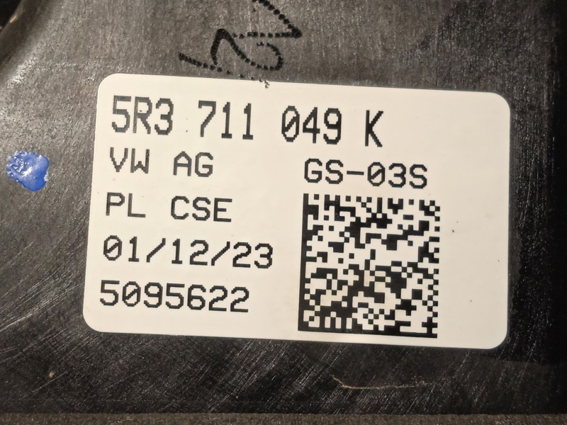 Recambio de palanca cambio para skoda kamiq (nw4) 1.0 tsi referencia OEM IAM 5R3711049K  