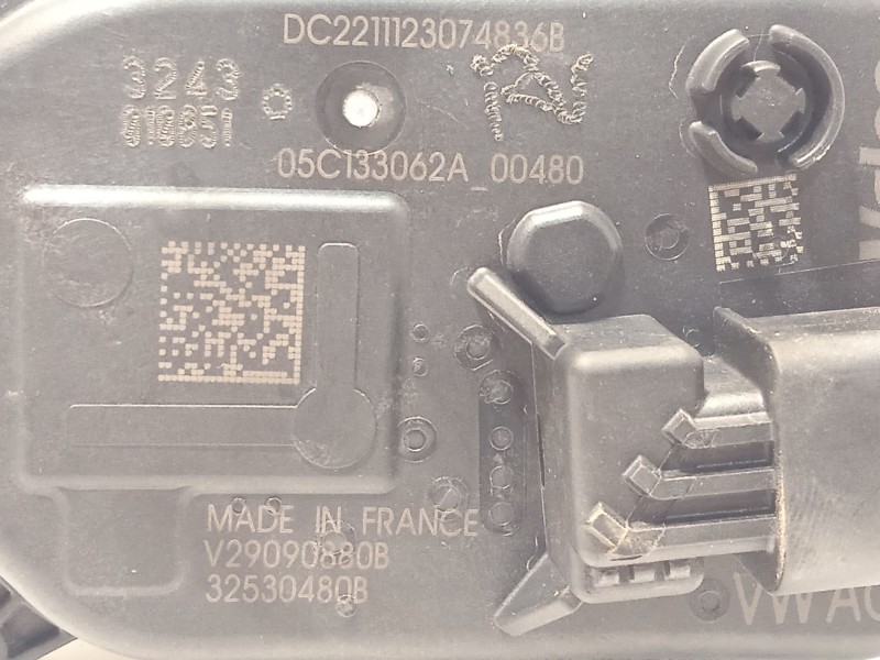 Recambio de caja mariposa para skoda kamiq (nw4) 1.0 tsi referencia OEM IAM 05C133062A  V29090880B