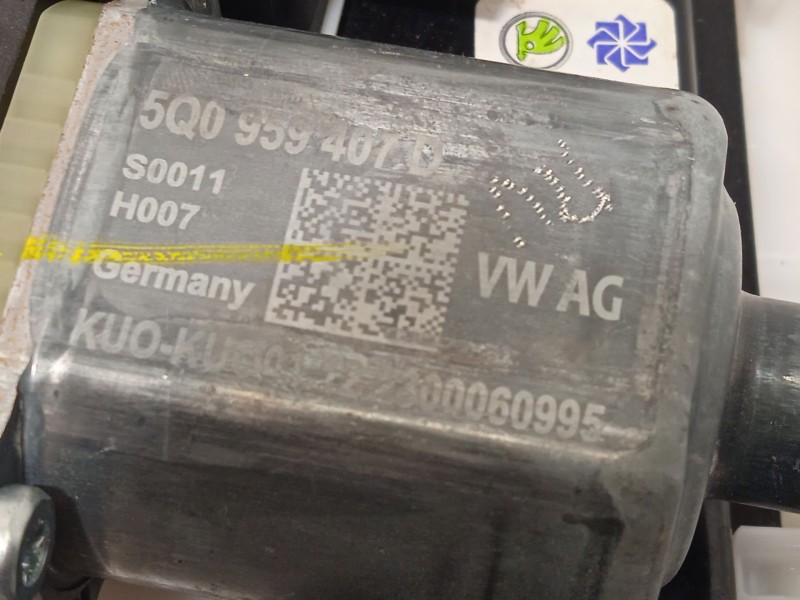 Recambio de elevalunas trasero izquierdo para skoda kamiq (nw4) 1.0 tsi referencia OEM IAM 654839461A 5Q0959407D 